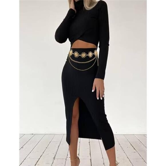 Gold & Silver Waist Chain for Women’s Dresses & Outfits - Picture 3 of 5